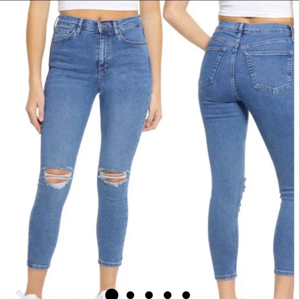 Topshop High Waisted Jamie Jeans